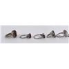 Image 8 : Group of Sterling Silver Rings