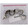 Image 14 : Group of Sterling Silver Rings