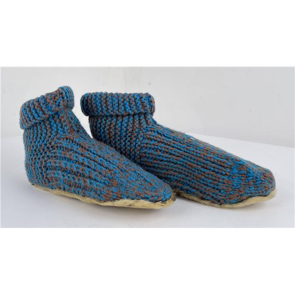 Alaskan Inuit Eskimo Wool Booties