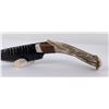 Image 4 : Bo Earls Handmade Obsidian Horn Handle Knife
