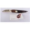 Image 5 : Bo Earls Handmade Obsidian Horn Handle Knife