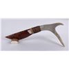 Image 2 : Bo Earls Handmade Obsidian Horn Handle Knife