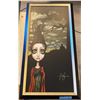 Image 1 : Framed Angelina Wrona Print (Aprox 38" x 20")