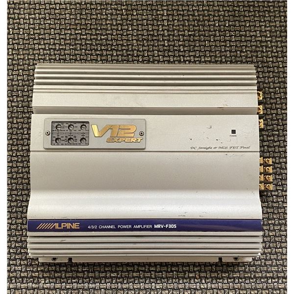 Alpine V12 Expert Amplifier (MRV-F305)