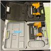 Image 1 : Pair of Bostitch and Canwood Finish Nailers (Working)