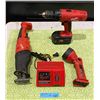Image 1 : Lot of Milwauke Tools - /Drill/Sawzall/Light/1 Battery/Charger (Working)