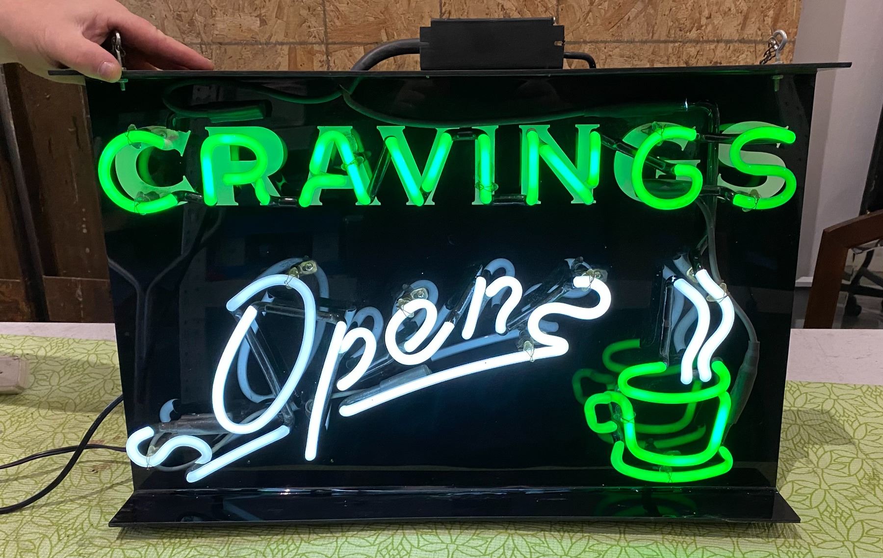 Craving Sign Neon Open Sign