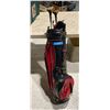 Image 1 : Lot of Golf Clubs and Bag