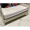 Image 2 : Pottery Barn Bed and Headboard w/Matress and Boxspring Single Size