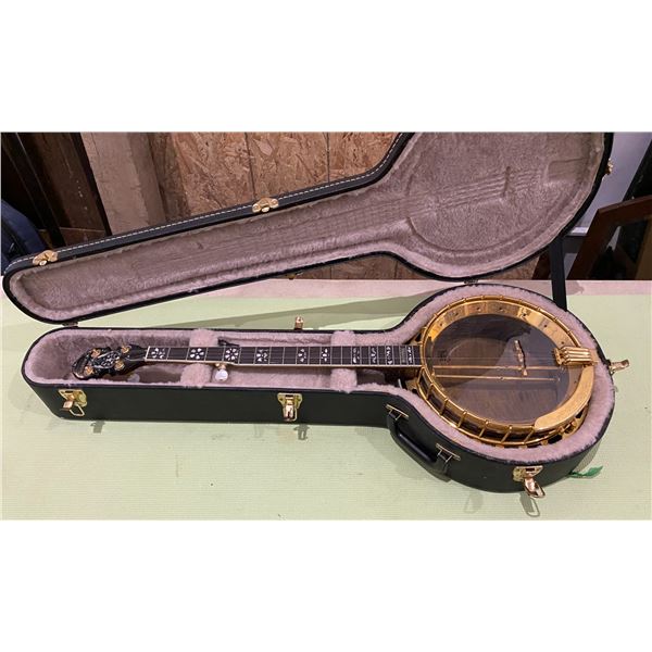 Samick Masterpiece Banjo w/ Hard Case