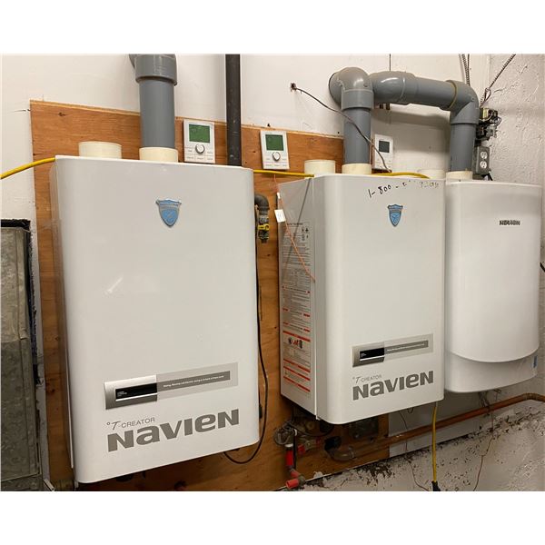 Lot of Navien Boiler and Hot Water Systems (NEW WESTMINSTER)
