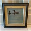 Image 1 : Robert Bateman Framed Duck Art ("17"x17")