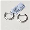 Image 2 : $1000 Silver Lab Grown Diamond (0.2Ct,Si1-2,G-H)(0.25ct) Earrings