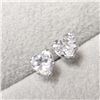 Image 2 : $260 14K Cz Screwback Earrings