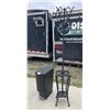 Image 5 : METAL COAT RACK AND STEP OPEN TRASH CAN