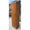 Image 4 : WOODEN STORAGE CUPBOARD - TALL