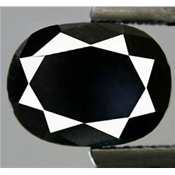 3.72ct VERY RARE Excellent Rose Cut Deep Black Natural Diamond RETAIL $16750 (GEM-7867)