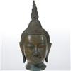 Image 2 : Bronze Thai Buddha Head on Base   (CLB-116)