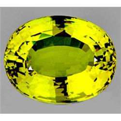 50.99ct RARE Oval Top AAA Green Gold Lemon Quartz FLAWLESS RETAIL $ (GEM-8425)