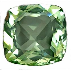 4.47ct RARE Brilliant Clean Natural Green Amethyst Brazil VVS RETAIL $975 (GEM-7789)