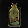 Image 1 : Heavy Beveled Glass Chinese Snuff Bottle (CLB-517)
