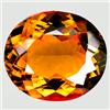 Image 1 : 23.60ct RARE Best Oval Bi Color Citrine FLAWLESS RARE $2550 (GEM-8065A)