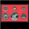 Image 2 : 1973 US Proof Set Super Gem Coins UNSEARCHED  (COI-2473)