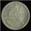 Image 1 : 1857 Seated Liberty Dime Circulated (COI-4137)