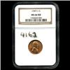 Image 3 : 1949S US Lincoln Cent Gem+ MS66 Red NGC (COI-4161)