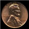 Image 1 : 1958 US Lincoln Cent Gem+ MS66 Red NGC (COI-4176)