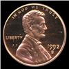 Image 1 : 1992S US Lincoln Proof Cent Coin Graded PR70 DCAM Red (COI-4188)