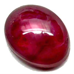 3.76ct RARE Perfect RARE Sharp 6 Ray Super Red Natural Star Ruby (GEM-8129)
