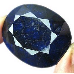 158ct RARE Precious Rich Royal Blue Africa Sapphire Gem (GEM-8163)