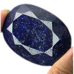 298ct RARE Huge Natural Royal Blue Africa Sapphire Gemstone (GEM-8167)