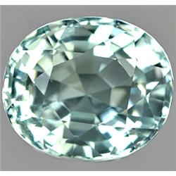3.19ct RARE  Sumptuous Natural Sky Blue Aquamaline Brazil VVS (GEM-8191)