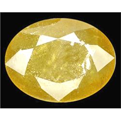 4.94ct RARE  Oval Cut Top AAA Yellow Sapphire (GEM-8300)