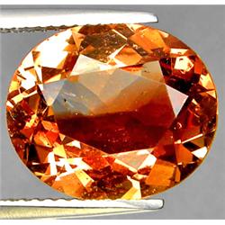 6.64ct RARE  Oval Cut Top AAA Imperial Topaz VVS (GEM-8337)