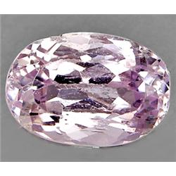 5.13ct RARE  Top AAA Mozambique White Pink Kunzite VVS (GEM-8339)