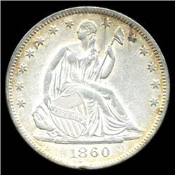 1860O Seated Liberty Half Dollar High Grade (COI-4128)