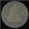Image 1 : 1858 Seated Liberty Quarter Circulated (COI-4142)