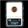 Image 4 : 1956D US Lincoln Cent Gem+ MS66 Red NGC (COI-4170)