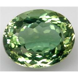 14.12ctAwesome Green Amethyst  Oval Cut (GEM-4800)