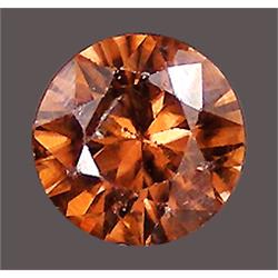 1.60ct RARE  Excellent Round Brown Zircon VVS (GEM-8207)