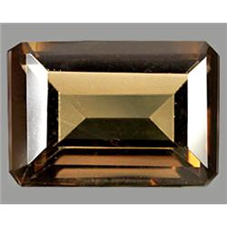 6.40ct RARE  Natural Smoky Quartz Gemstone FLAWLESS (GEM-8215)