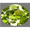 Image 1 : .9ct RARE  Oval Cut Top AAA Yellow Green Peridot VVS (GEM-8232A)