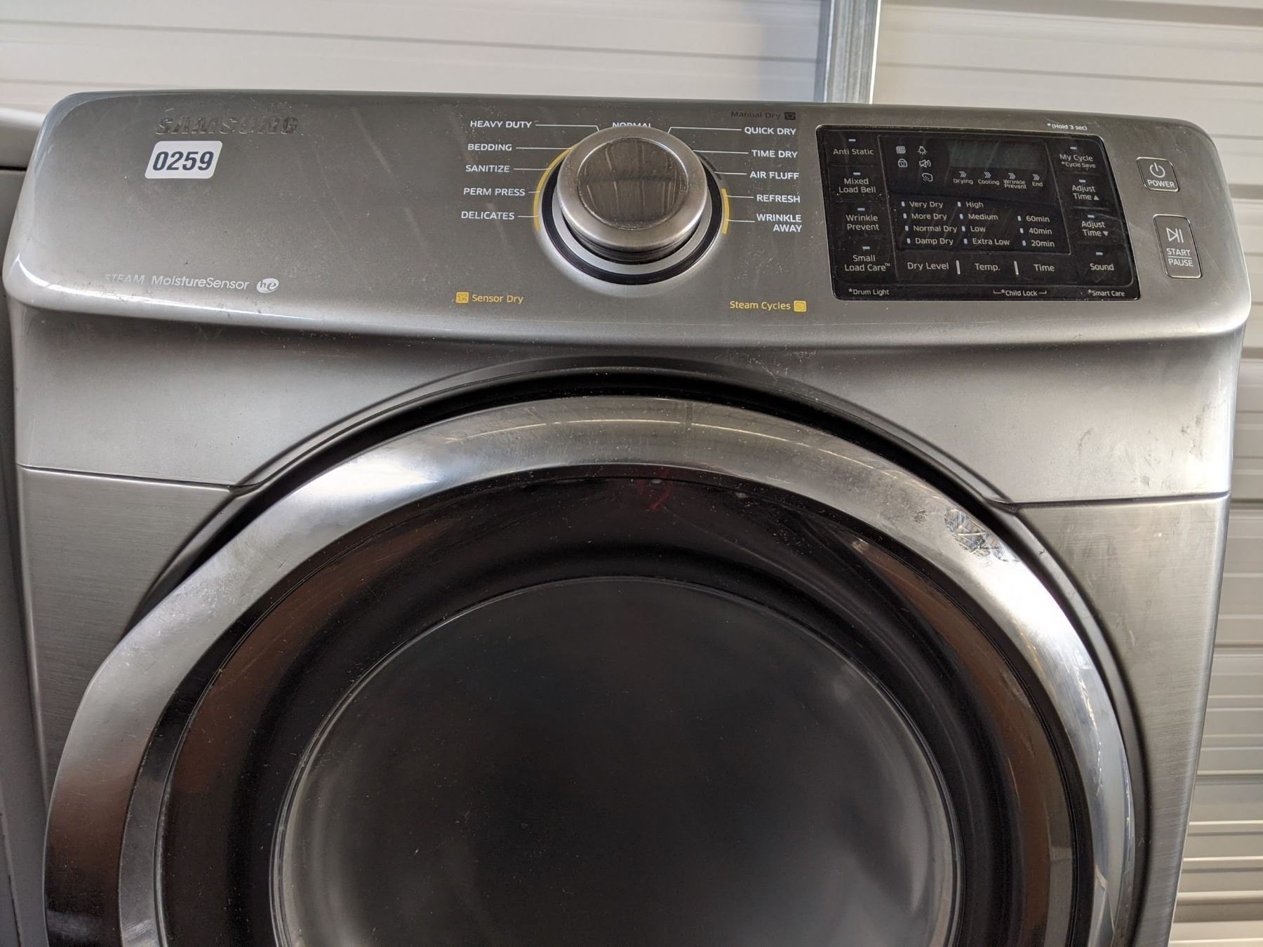Samsung Front Load Dryer Model no. DV42H5200EP/AC working condition
