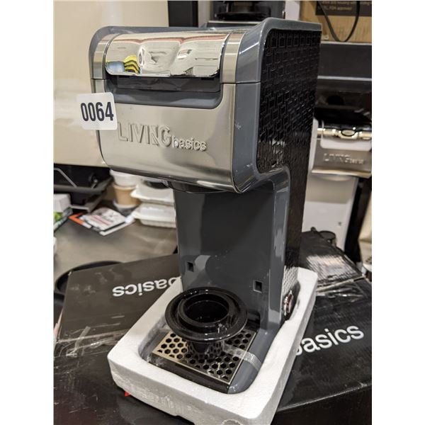 Living Basics NEW single serve coffee maker