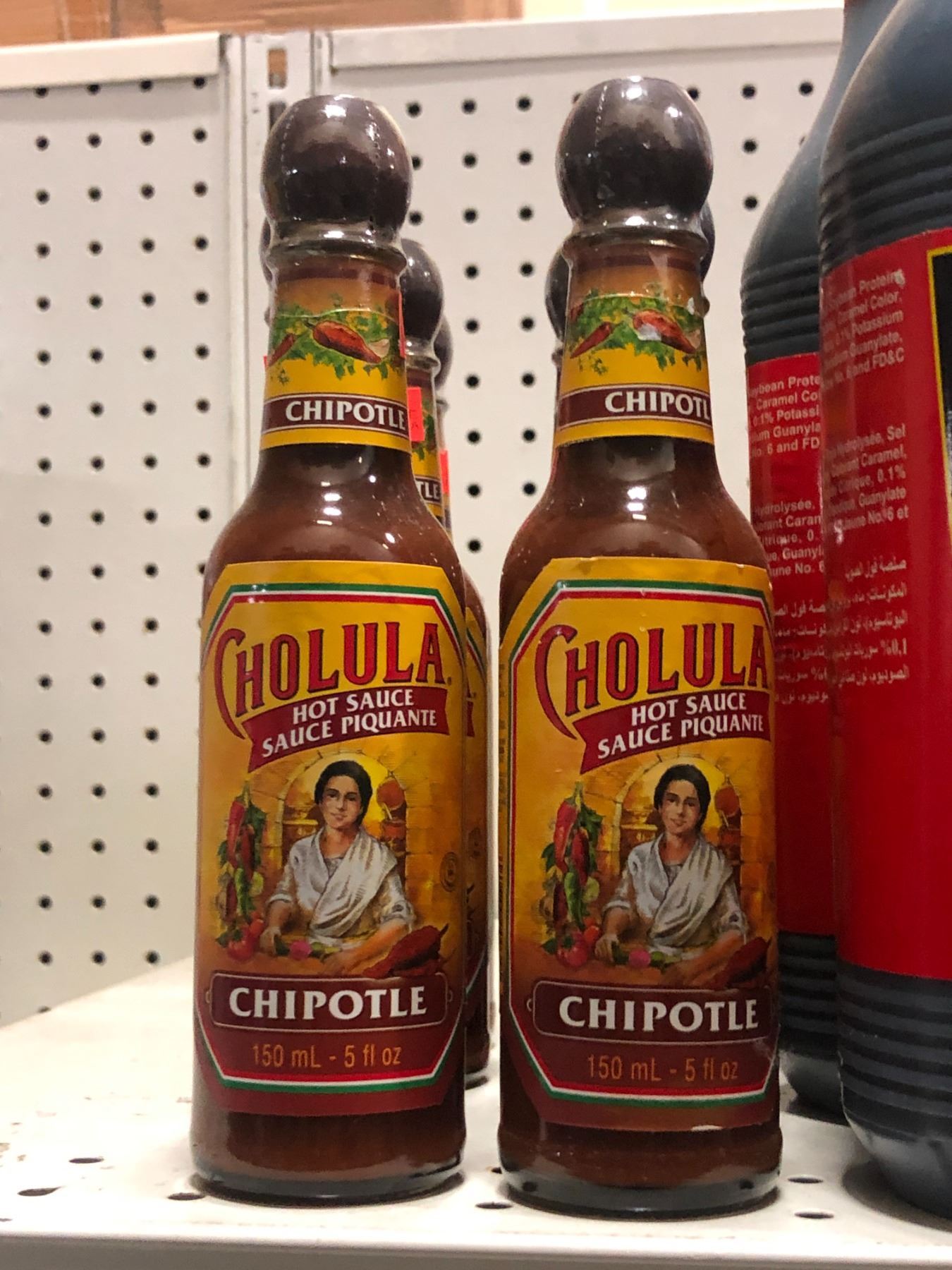 Group of 8 Cholula chipotle hot sauce 150ml bottles (BB 2023 Feb)
