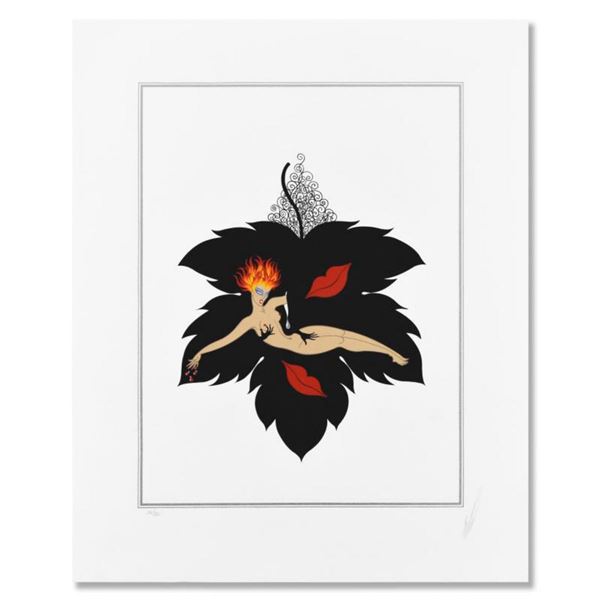 Erte (1892-1990), "Lust" Limited Edition Serigraph, Numbered 133/300 and Hand Signed with Letter of 