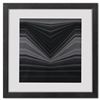 Image 1 : Victor Vasarely (1908-1997), "Berc de la serie Vonal" Framed 1971 Heliogravure Print with Letter of 